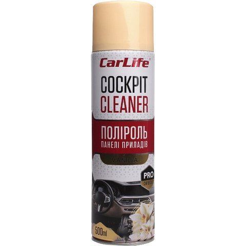 Carlife Cockpit Cleaner ваниль, 500 мл (CF502) полироль для салона фото