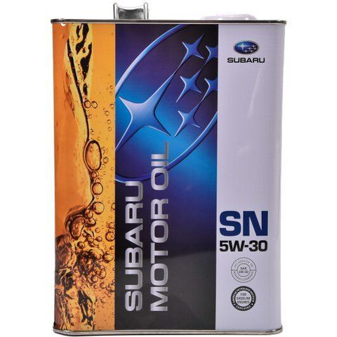Subaru Motor Oil 5W-30 4 л, (K0215Y0273) моторна олива фото