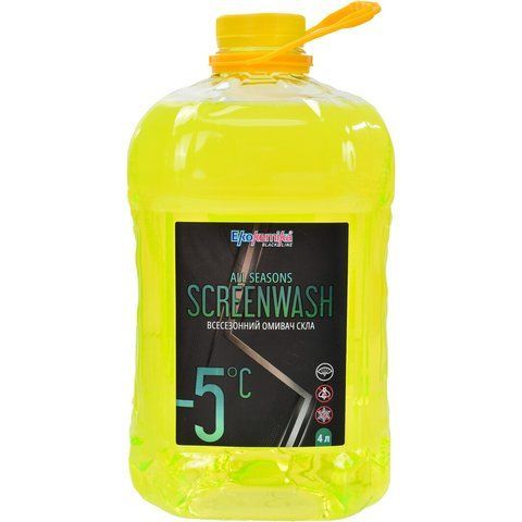 Ekokemika Screenwash всесезонный -5&deg;С лимон, 4 л (996211) омыватель фото