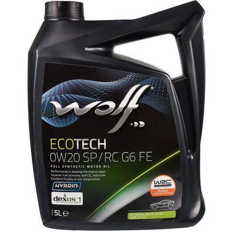 Wolf Ecotech SP/RC G6 FE 0W-20 5 л, (1047261) моторна олива фото