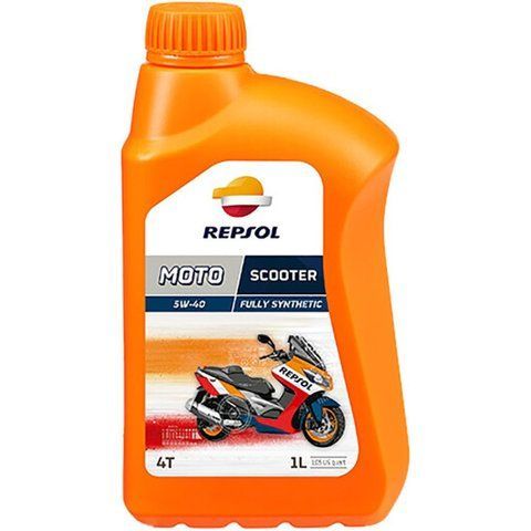 Repsol Moto Scooter 5W-40, 1 л (RP164L51) моторна олива 4T фото