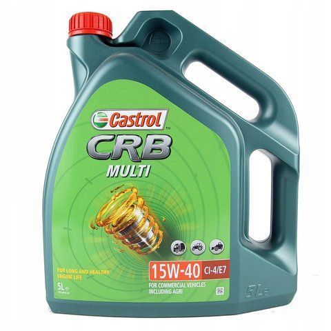 Castrol CRB Multi 15W-40 CI-4, 5 л (CRBMULTI15W40CI-45L) моторное масло фото