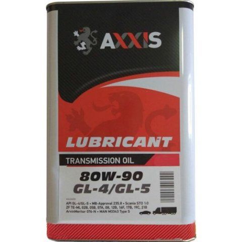 Axxis GL-4/5 80W-90, 20 л трансмісійна олива фото