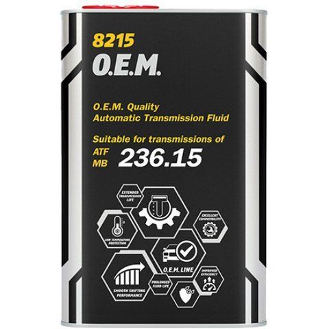 Mannol OEM For Mercedes-Benz, 1 л (MN8215-1ME) синтетична трансмісійна олива фото