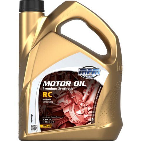 MPM Premium Synthetic RC 0W-20 5 л, (05005JP) моторное масло фото