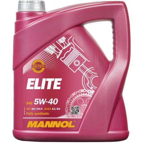 Mannol Elite 5W-40 4 л, (MN7903-4) моторна олива фото