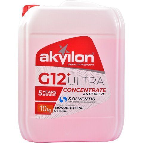 Akvilon Ultra G12+ красный, 10 л концентрат антифриза фото