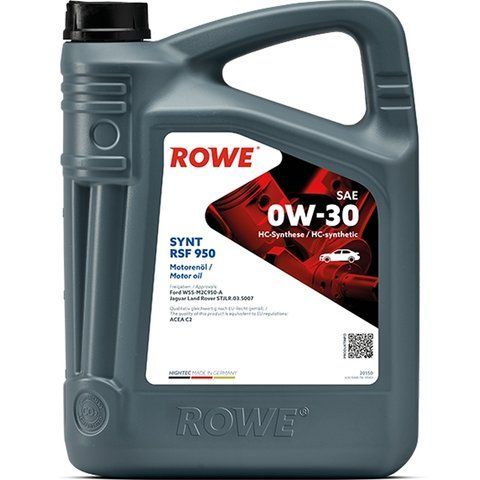 Rowe HC Synt RSF 950 0W-30, 5 л (20150005099) моторное масло фото
