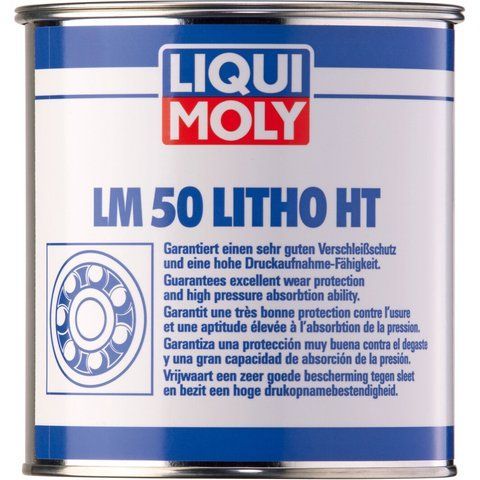 Liqui Moly LM 50 Litho HT, 1 л (3407) высокотемпературная смазка для подшипников фото