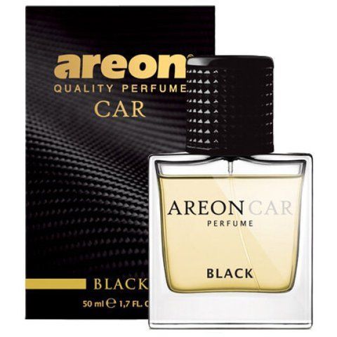 Ароматизатор Areon Car Perfume Glass Black 50 мл фото