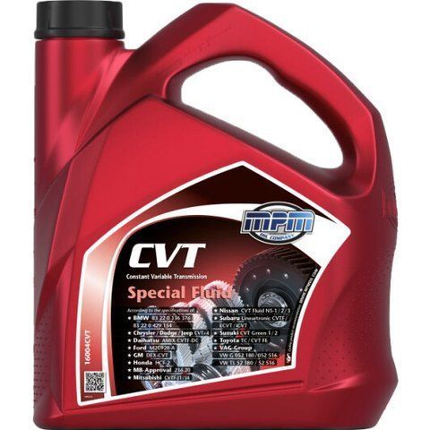 MPM CVT Special Fluid, 4 л (16004CVT) синтетическое трансмиссионное масло фото
