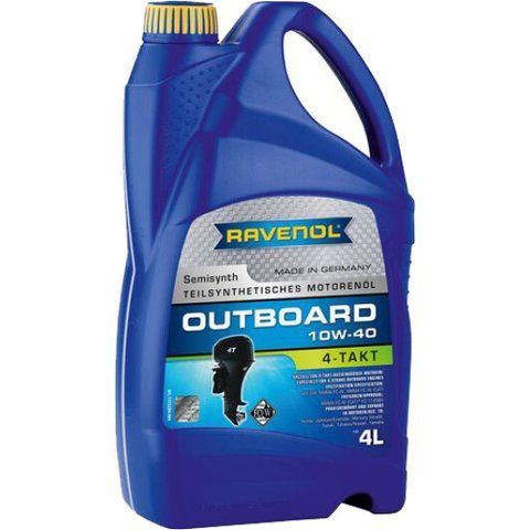 Ravenol Outboard 10W-40, 4 л (1153204004) моторное масло 4T фото