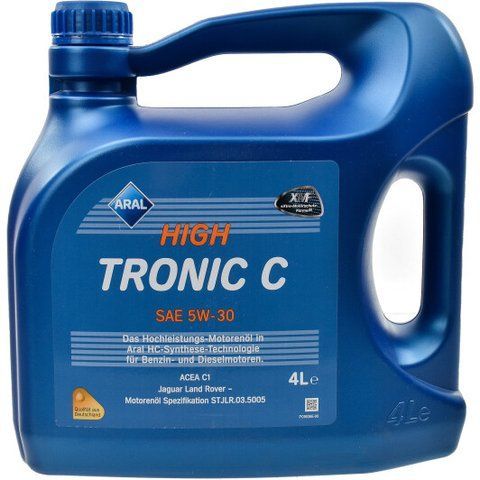 Aral HighTronic C 5W-30, 4 л (15563c) моторное масло фото