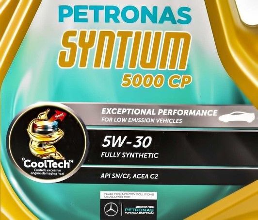 Petronas Syntium 5000 CP 5W-30, 4 л (18314019) моторное масло фото