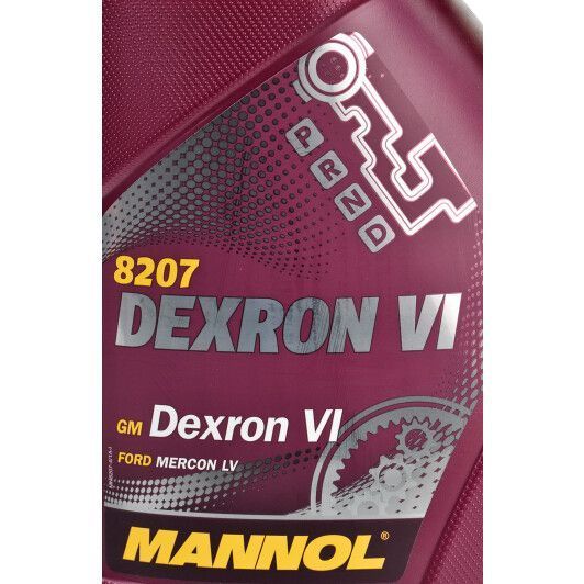 Mannol Dexron VI, 4 л (MN8207-4) синтетическое трансмиссионное масло фото