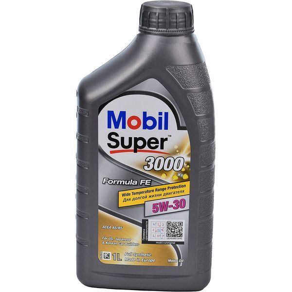 Mobil Super 3000 X1 Formula FE 5W-30 1 л, (151520) моторна олива фото